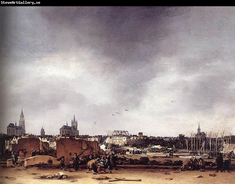 Egbert van der Poel View of Delft after